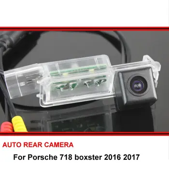 Для Porsche 718 boxster 2016 2017 камера заднего вида автомобиля trasera Автоматическая обратная резервная парковка Ночного видения Водонепроницаемый HD