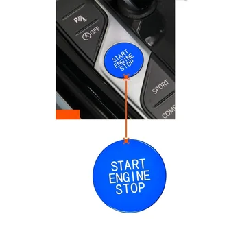 Замена Кнопки Зажигания Переключателя Запуска Двигателя Автомобиля Для BMW 3 Серии G20 G05 G06 G07 G14 G29 F40 F44 Аксессуары