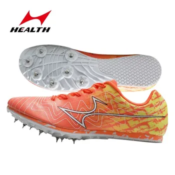 Мужская обувь для легкой атлетики с карбоновыми пластинами, кроссовки для спринта на средние и длинные дистанции, профессиональная обувь для тренировок в тире