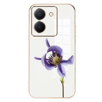 Чехлы для телефонов с рисунком орхидеи для vivo Y36 Soft Cover