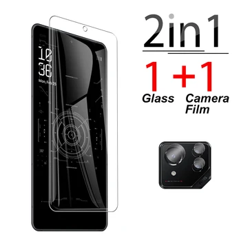 защитное стекло 2в1 для объектива Asus ROG Phone 8 Pro, защитная пленка для экрана phone8pro 8pro, прозрачное закаленное стекло 6,78 дюймов