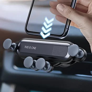 Автомобильный держатель для телефона Gravity, крепление на вентиляционное отверстие, поддержка GPS для Mazda 6, боковые накладки, наклейка на бампер