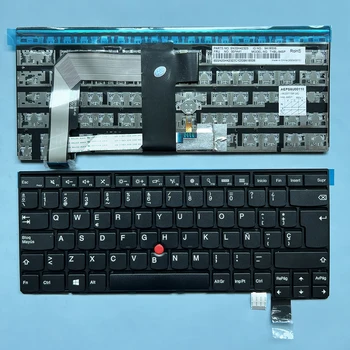 T460p Испанская Клавиатура Для Lenovo Thinkpad 13 T460P T470P T460s T470s S2 2nd SN20H42323 00PA41 THBL-84SP 9A18417