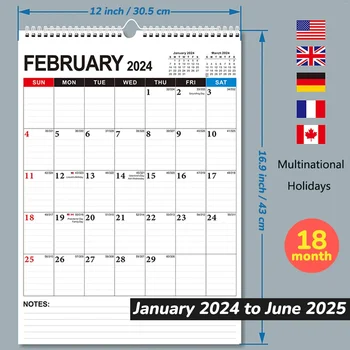 Английский Календарь на 2024 год, Международный Календарь праздников, Ежедневный план, список дел, Памятка, Канцелярские принадлежности, Школьные принадлежности