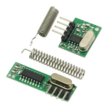 1 шт. модуль радиочастотного приемника и передатчика 433 МГц, пульт дистанционного управления 433 МГц для платы модуля Arduino