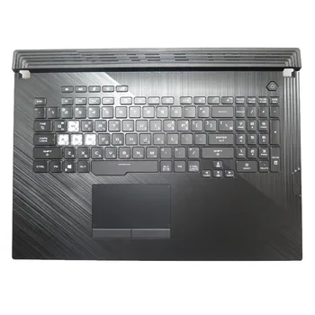 Подставка для рук и клавиатура для ноутбука ASUS 90NR01T3-R33KO0 90NR01T3-R32KO0 Черный Верхний Чехол Черная QWERTY-клавиатура Korean KR с подсветкой