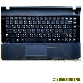 Новинка для Samsung NP300E4C, NP3430EA, NP300E4A, 305E4A, 300E4X, 300E43, 3431EX, Подставка для рук, арабская клавиатура, верхняя крышка, Тачпад, темно-серый