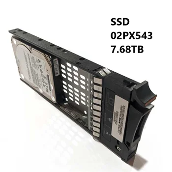 НОВЫЙ SSD 02PX543 7,68 ТБ 12 ГБ SAS 2,5-дюймовый Флэш-накопитель Внутренний Твердотельный Накопитель для I + BM FlashSystem 5015 5035 и Storwize V5000E
