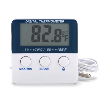 Цифровой Аквариумный Термометр Рыбный Термометр Точный ЖК-Дисплей