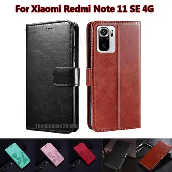 Funda Para Xiaomi Redmi Note 11 SE 4G Чехол Держатель Для Карт Кошелек Чехол для Телефона Carcasa Redmi Note 11 Pro 11E 11S 5G 11T Pro + Coque