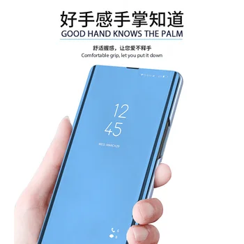 2023 Флип Магнитный Чехол для телефона Samsung Galaxy A21S SM-A217F Smart Mirror Case Etui Capa Coque Чехол для Samsung A21 S A21S