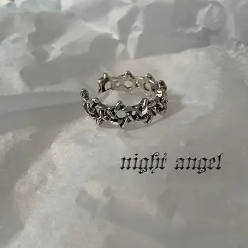 1/3шт Сплав в стиле панк, ширина, Хип-хоп, Мужское Женское кольцо на палец, кольцо в корейском стиле, Открывающееся кольцо для пары, Регулируемое кольцо