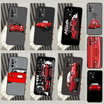 Miata Mx5 Na Красный Чехол для Samsung Galaxy A52 A52S A21S A12 A22 A32 A14 A13 A23 A33 A53 A73 A51 A71 Чехол