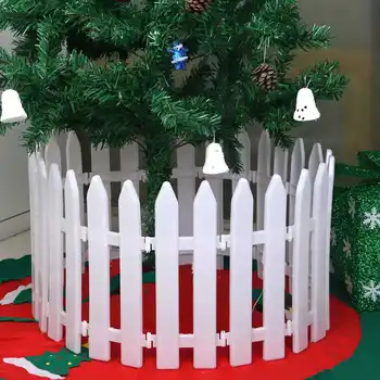 Легко и безопасно создавать мини-пейзаж с Рождественской елкой Для впечатлений Пластик широкого применения Прочный белый 10шт