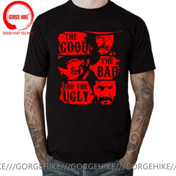 Хорошая, Плохая И Уродливая футболка Clint Eastwood Cult T Shirt Men Custom Aldult Tee Унисекс Футболка С цифровой печатью XS-6XL