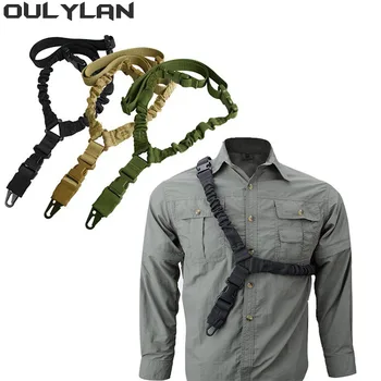 Oulylan, Одноточечная регулируемая банджи-винтовка, ремень для ружья, крюк, ремень безопасности, обучение выживанию в дикой природе, тактическое армейское снаряжение