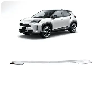 Накладка для защиты заднего бампера для Toyota Yaris Cross 2020 Автомобильные Аксессуары ABS Хром