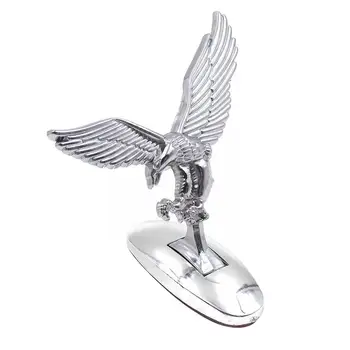 Винтажный Универсальный 3D Логотип Автомобиля Eagle Спереди 3D Орнамент Летающий Передний Капот С Орлом Металлическая Крышка Эмблема Капота Автомобиля U1K5