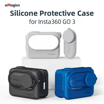 Для Insta360 GO3 Силиконовый защитный чехол для экшн-камеры Insta360 Go3 Защитные аксессуары Оптом M2L2