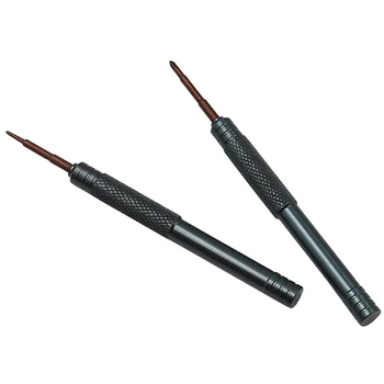 Ручные инструменты Отвертка для ремонта Сталь + сплав Прецизионная Отвертка 105 * 7,4 мм Черный + коричневый Инструмент для демонтажа, открывания