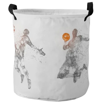 Мячи Футбол Баскетбол Корзина для грязного белья Складная водонепроницаемая корзина-органайзер для дома Корзина для хранения одежды детских игрушек