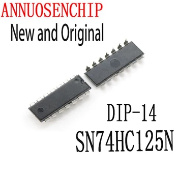 10ШТ Новый и Оригинальный DIP14 SN74HC125 DIP 74HC125N 74HC125 DIP-14 MC74HC125AN HD74HC125P TC74HC125AP SN74HC125N