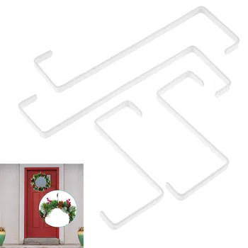 2шт Z-Образные Крючки Над Дверью Реверсивная Дверная Вешалка Одежда Шляпы Пальто Сумки Подвесные Крючки Для Ванной Комнаты Спальня 89 мм/155 см