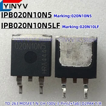 5ШТ IPB020N10N5 020N10N5 IPB020N10N5ATMA1 IPB020N10N5LF 020N10LF TO-263 MOSFET N-CH 100V 3-контактный (2 + вкладки) D2PAK T/R 100% Новый