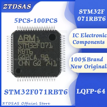 5~100 шт./лот STM32F071RBT6 STM32F071RB STM32F071 STM32F микросхема MCU STM32 STM IC LQFP-64