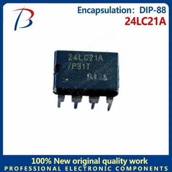 10ШТ 24LC21A шелковая ширма 24LC21A упаковка микросхема памяти микроконтроллера DIP-88