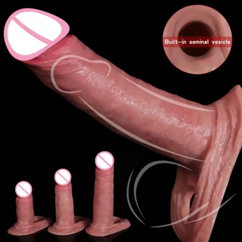 Реалистичный Удлинитель пениса, рукав, крышка, чехол, Многоразовый презерватив, задержка эякуляции, Удлинитель для увеличения члена, Мужские секс-игрушки