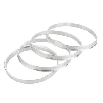 кольца для центрирования автомобильных ступиц диаметром от 78,1 мм до ID 72,6 мм, алюминиевые Аксессуары для центральной прокладки отверстий автомобильных колес