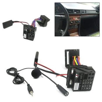 Автомобильный радиоприемник с беспроводным Bluetooth-совместимым модулем, адаптер Aux для музыкального радио для W203 W209 W221 R230