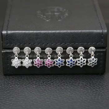 Ювелирные изделия из стерлингового серебра S925 пробы, японские серьги в виде цветущей вишни, модная корейская версия, женская индивидуальность, серебряные украшения для ушей
