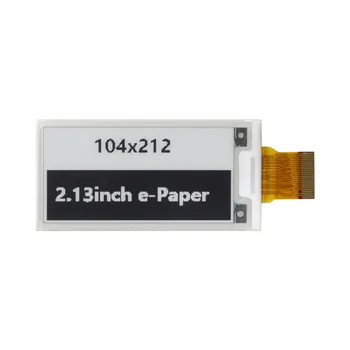 Новый 2,13-дюймовый SPI Черно-белый дисплей HINK-E0213A208-A0 212 × 104 для электронной бумаги Eink